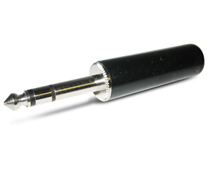 Panel microphone and headphone jack plugs